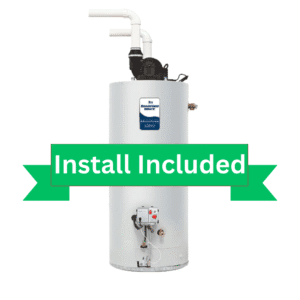 Bradford White 40 Gallon Power Direct Vent Gas Water Heater