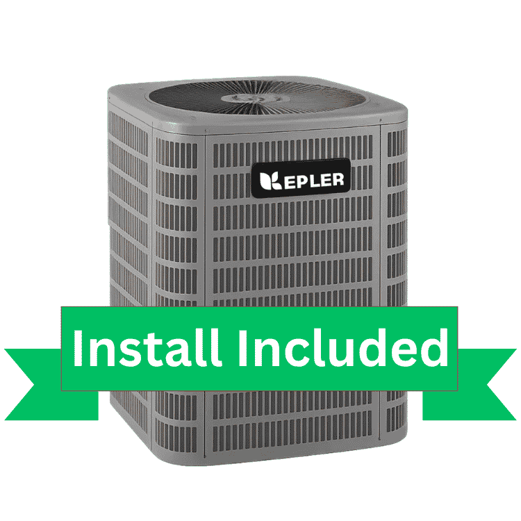 Kepler Vortex 16 SEER 1.5 Ton Top Discharge Air Conditioner