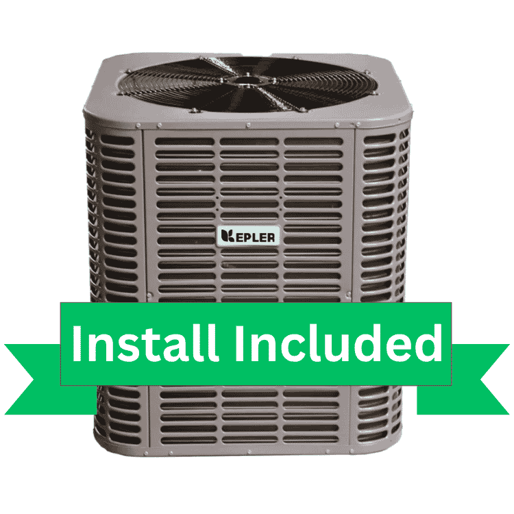 Kepler VertiCool 14 SEER 3 Ton Top Discharge Air Conditioner