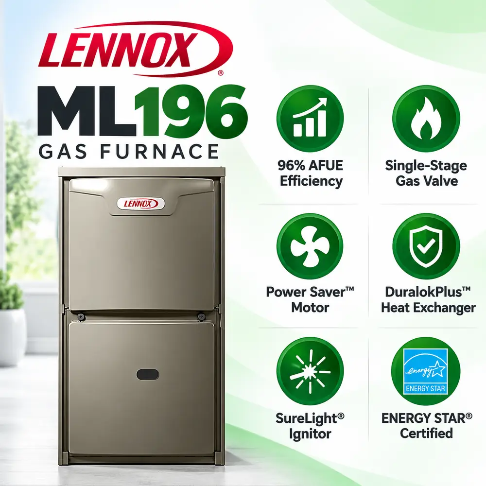 Lennox ML196 45000 BTU Furnace